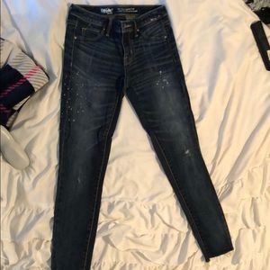 Mossimo denim mid-rise jegging crop